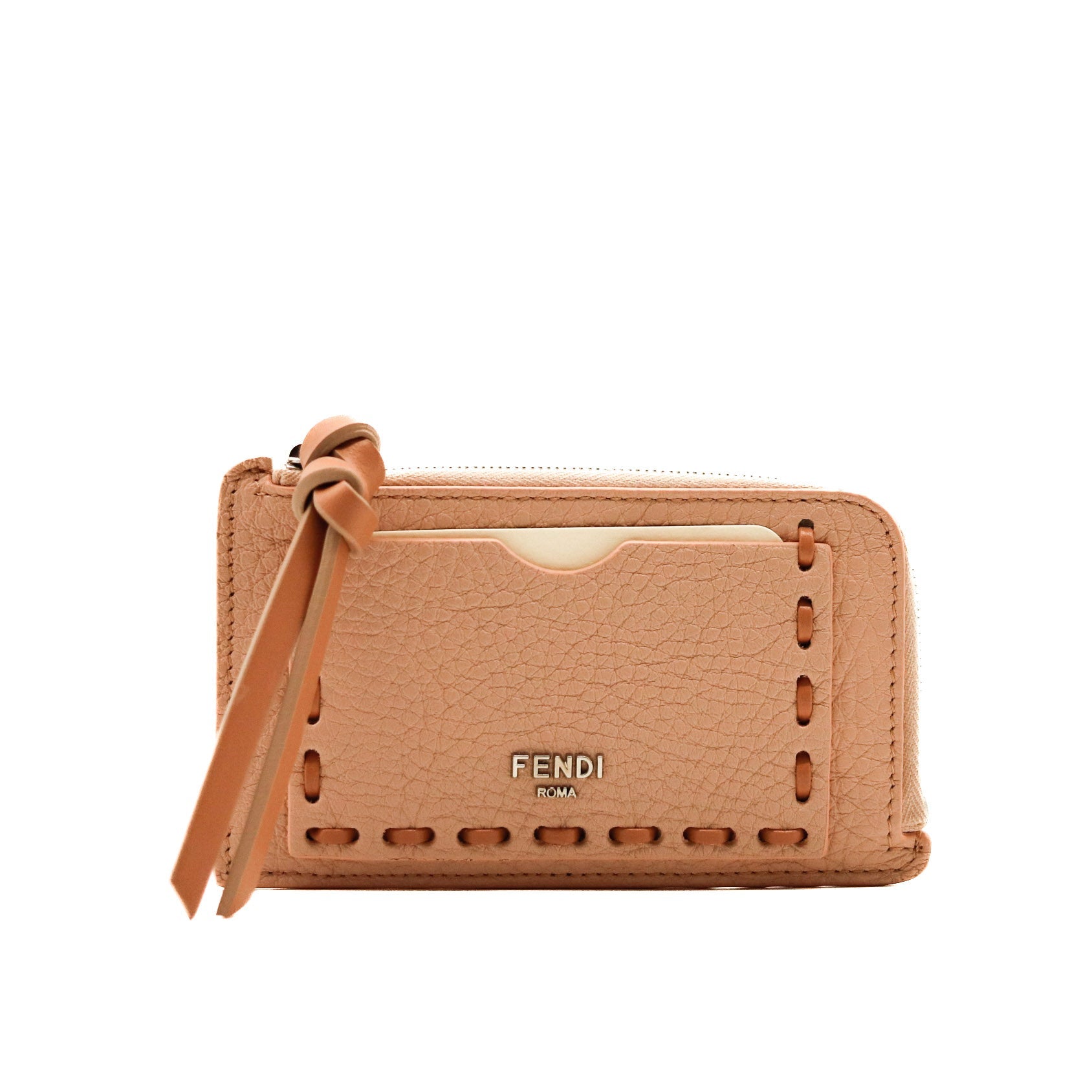 Le Porte-Cartes Peekaboo Fendi Rose