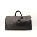 Le Keepall 50 Louis Vuitton En Cuir Épi Noir