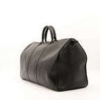 Le Keepall 50 Louis Vuitton En Cuir Épi Noir