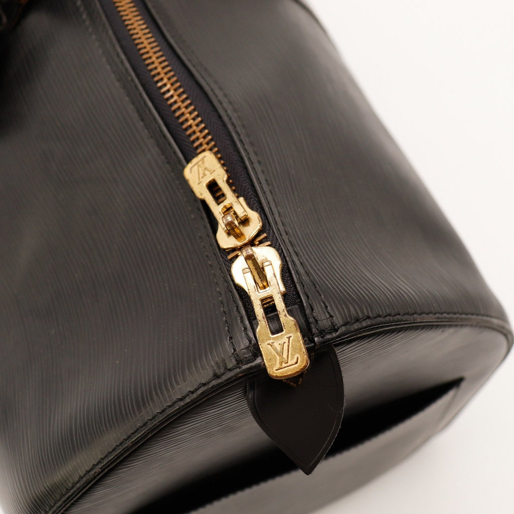 Le Keepall 50 Louis Vuitton En Cuir Épi Noir
