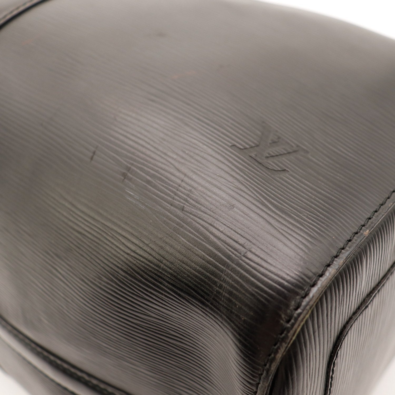 Le Keepall 50 Louis Vuitton En Cuir Épi Noir