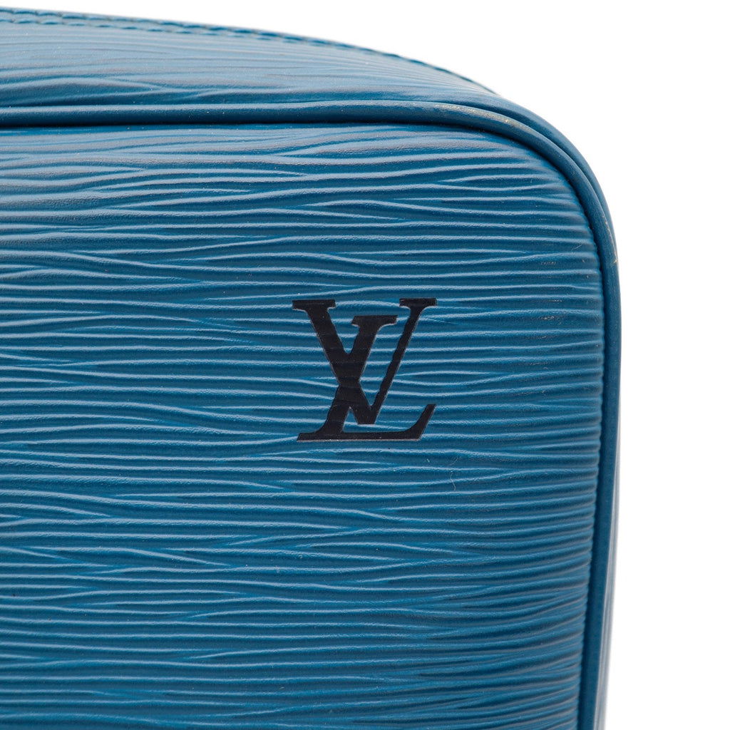 Le Porte-Documents Voyage Epi Bleu Louis Vuitton
