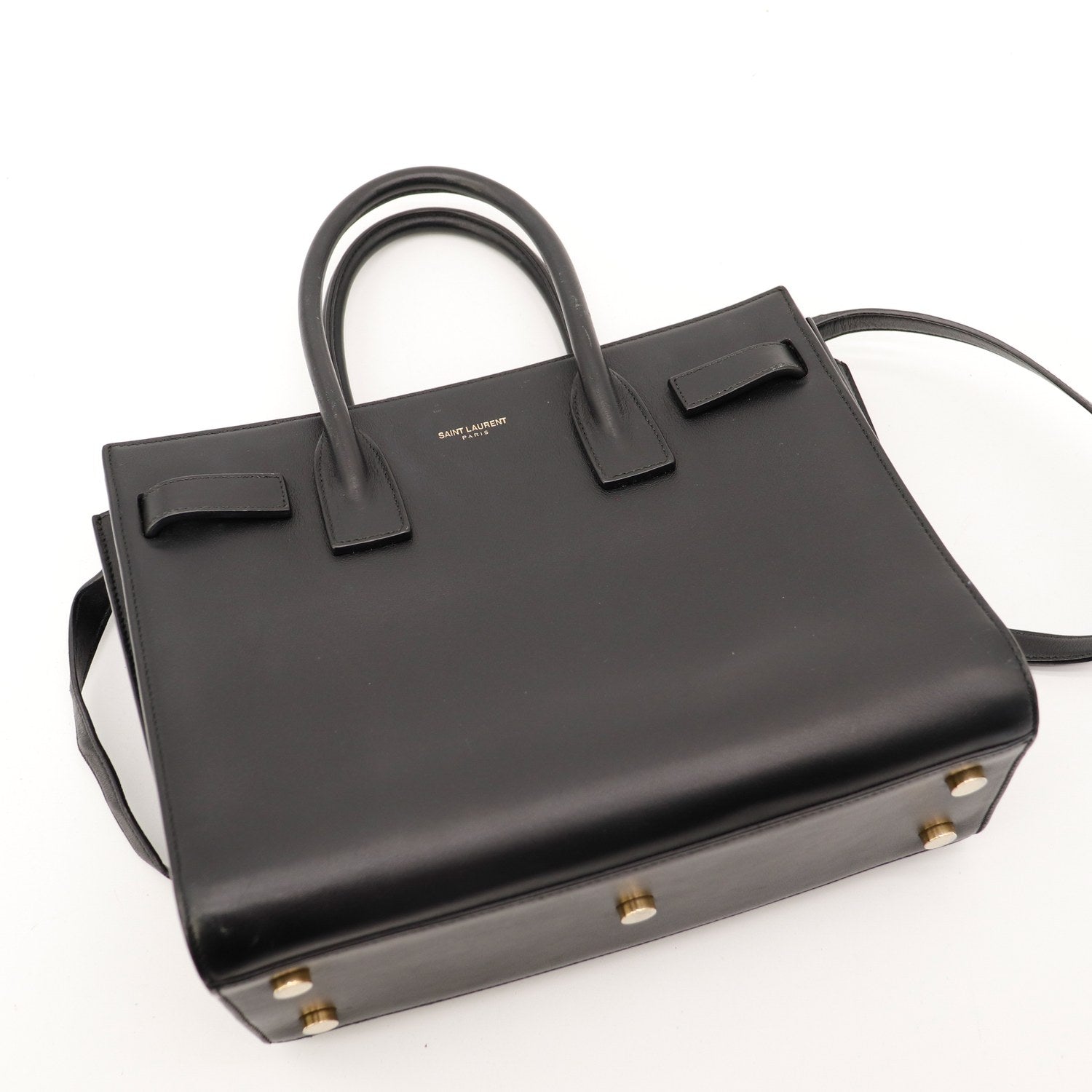 Le Sac De Jour Small Noir Saint Laurent