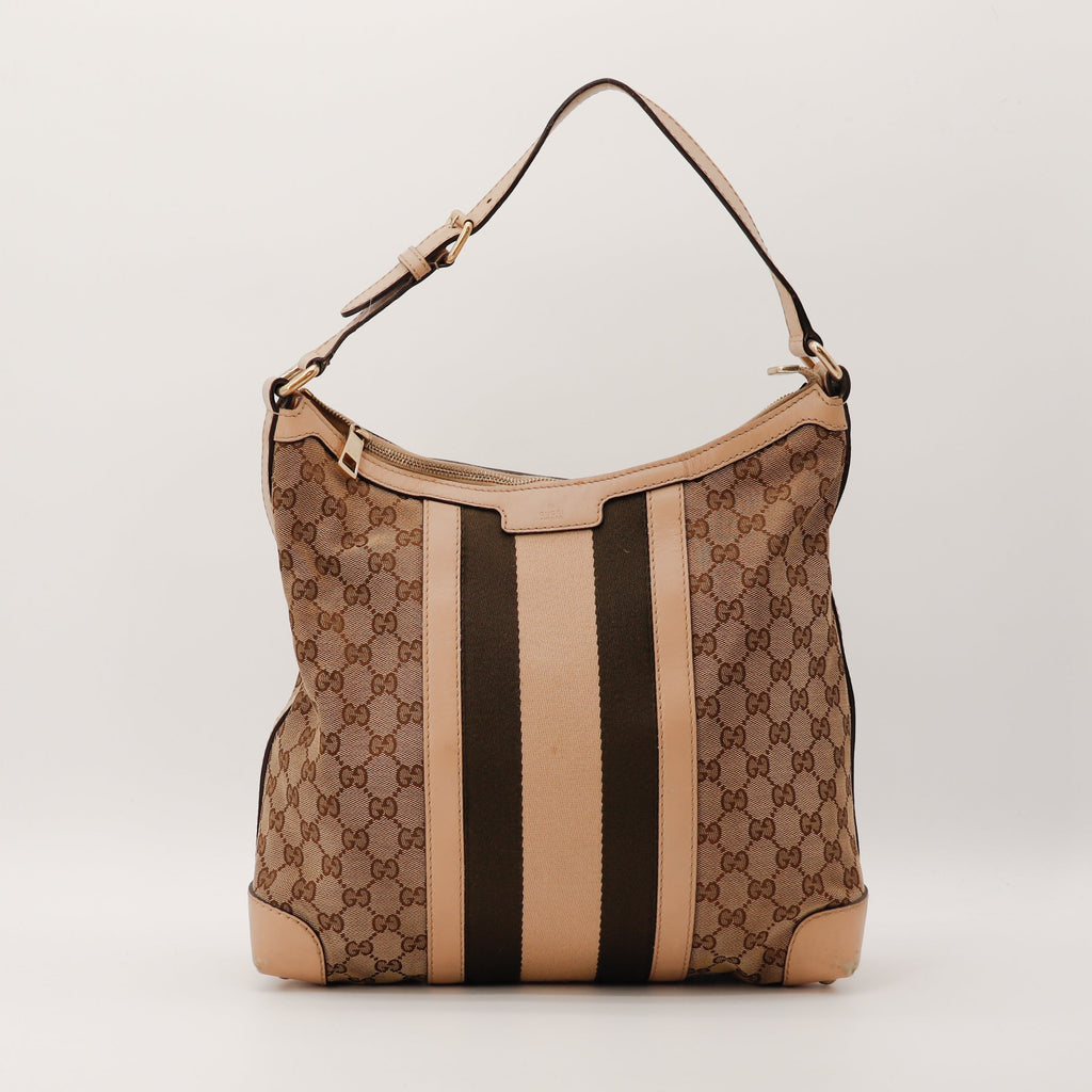 Le Hobo Web Stripe Gucci