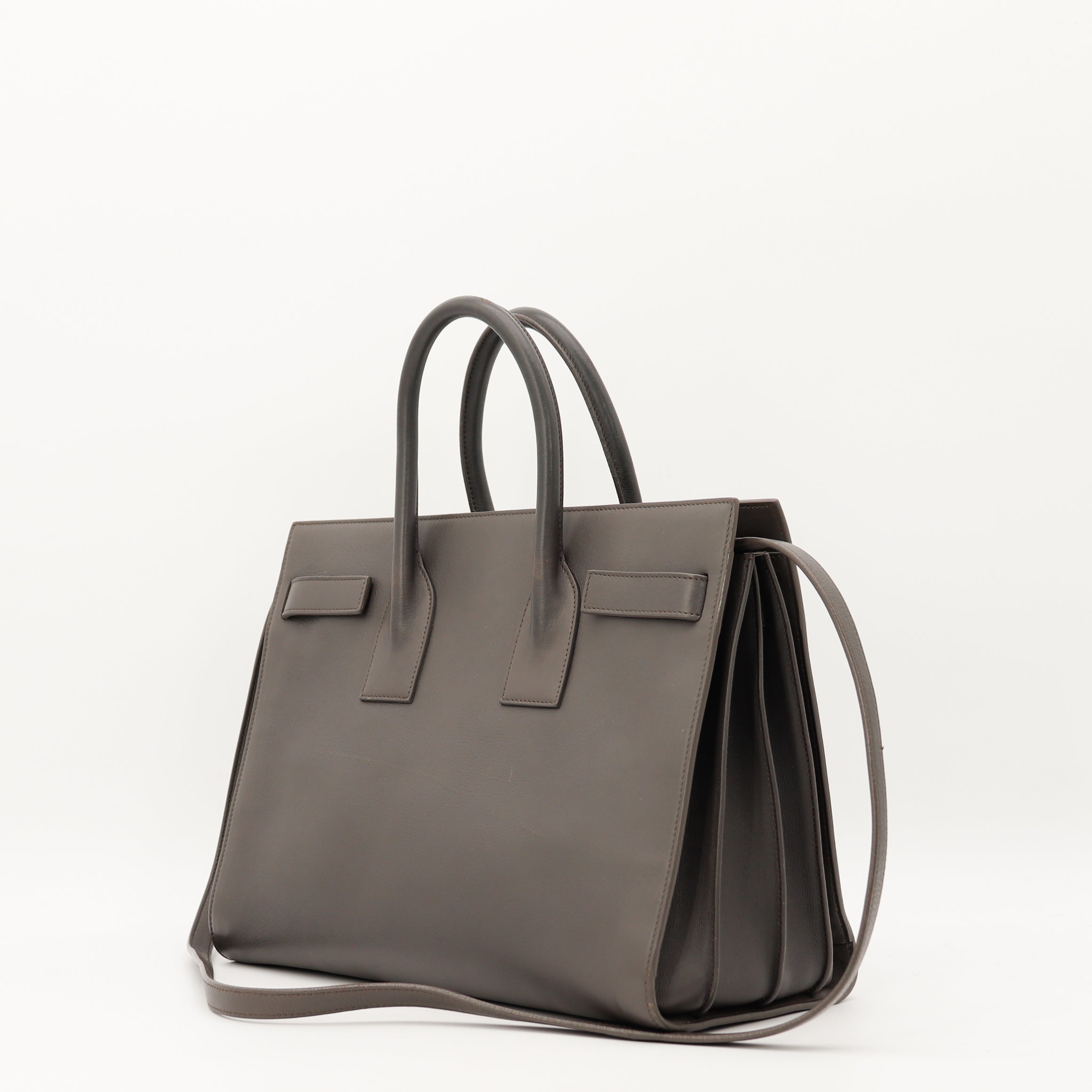 Le Sac De Jour Small Gris Saint Laurent