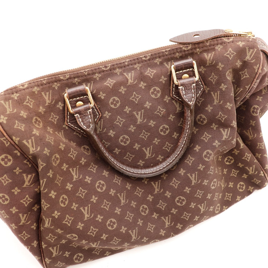 Le Speedy 30 Mini Lin Louis Vuitton