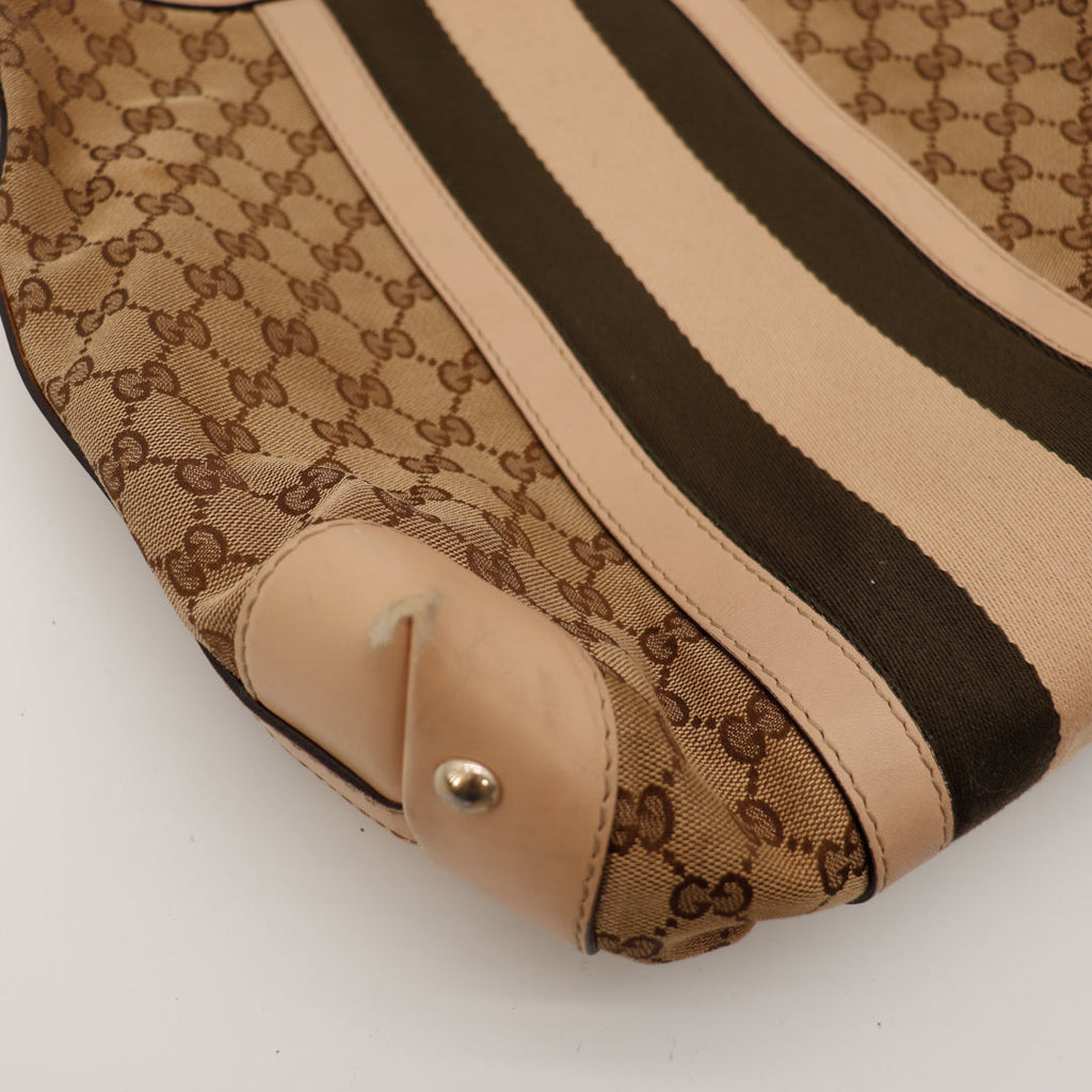 Le Hobo Web Stripe Gucci