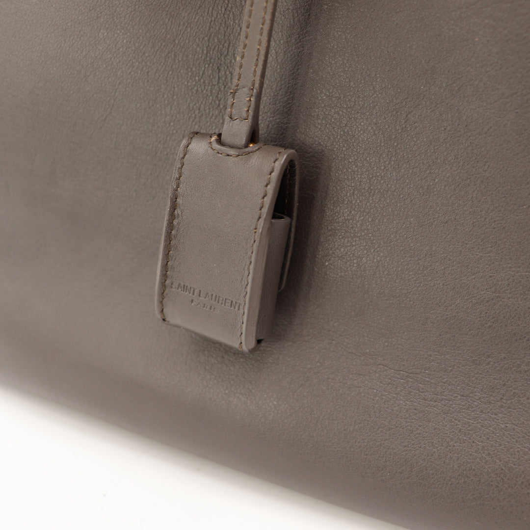 Le Sac De Jour Small Gris Saint Laurent