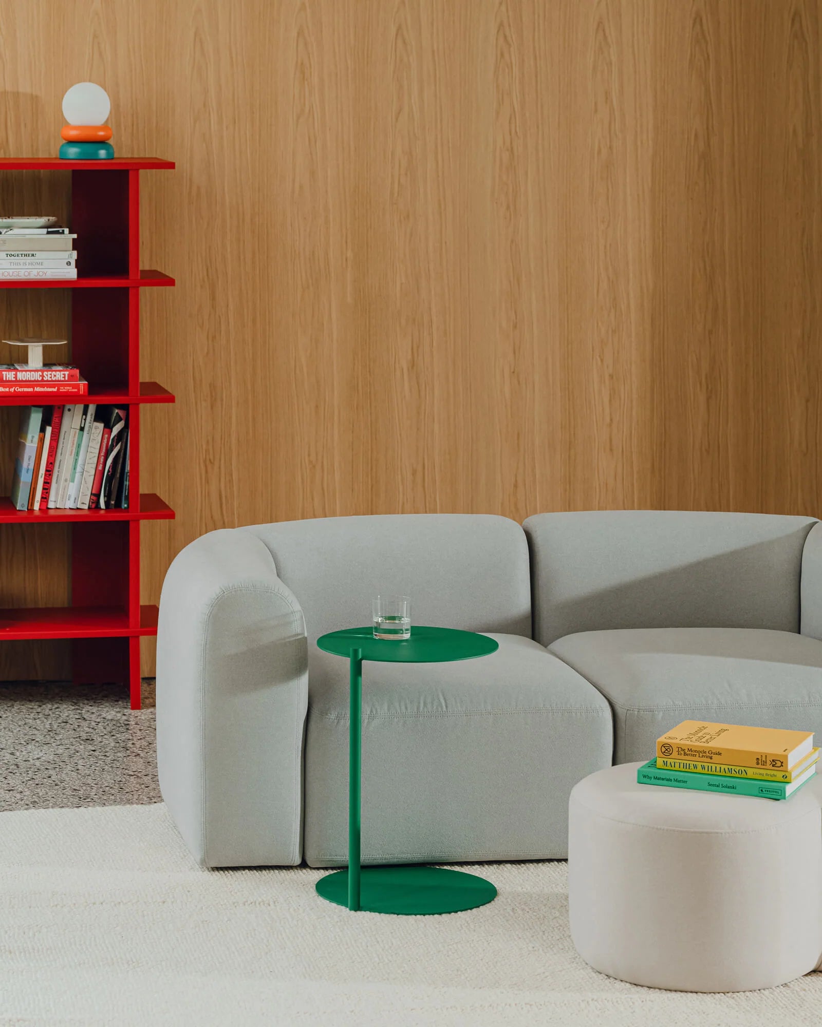 Ande Side Table - Watermelon Green
