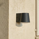 Soline - Applique Solaire Décorative - Acier - Gris