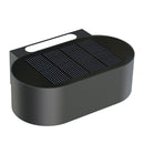 Noxis - Applique Solaire Décorative - Acier - Noir