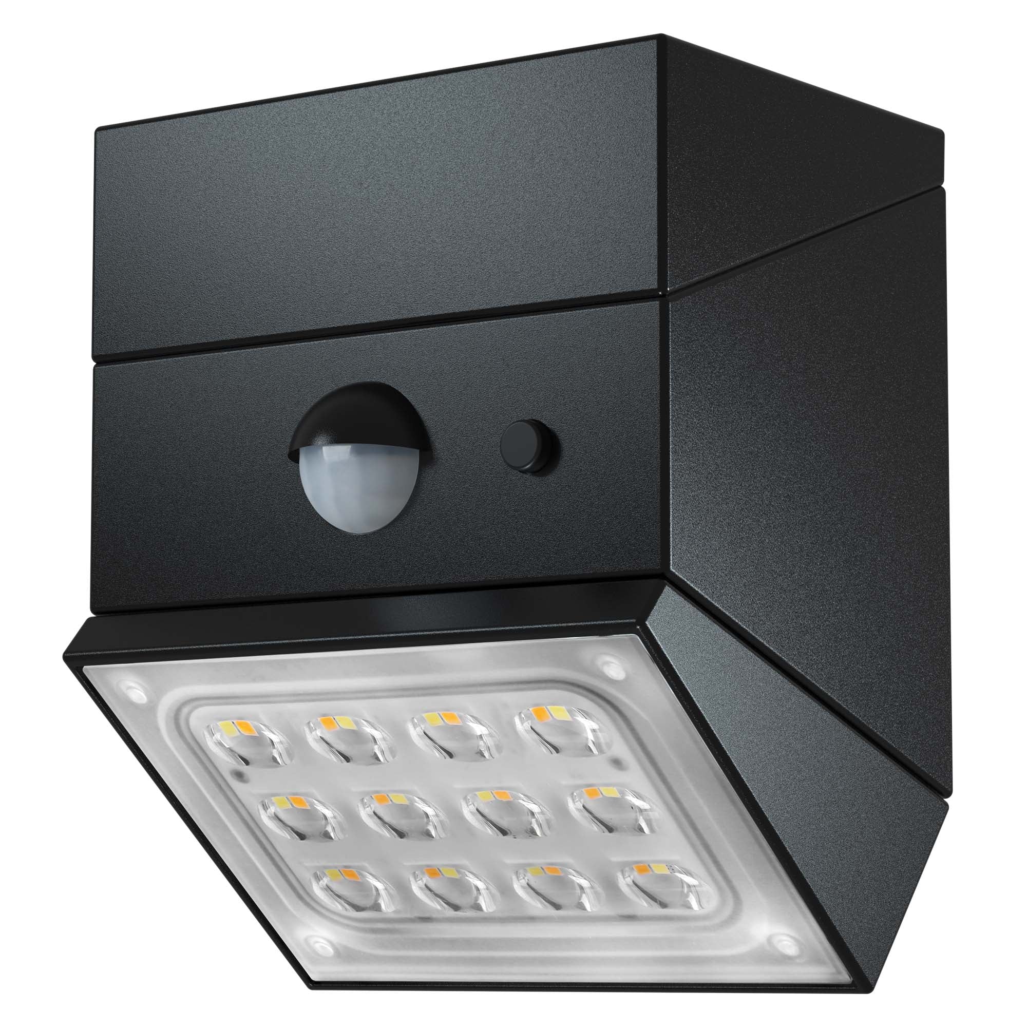 Lumicube - Applique Solaire - Plastique - Noir