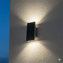 Daylor - Solar Wall Lamp - Plastic - Black