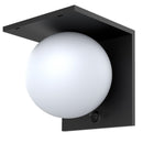 Bolly - Applique Solaire Décorative - Acier - Noir