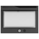 Zeany - Aplique solar decorativo - Acero - Negro
