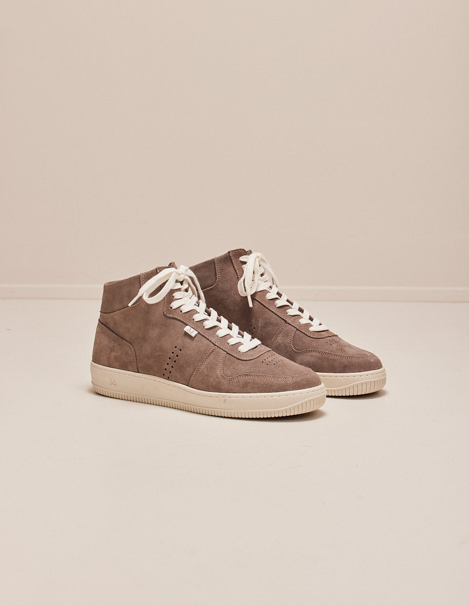 Baskets Montantes Arnaud - Suède Gris - Homme