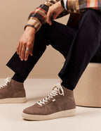 Baskets Montantes Arnaud - Suède Gris - Homme