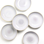 Deep Plates - Mother-of-Pearl White