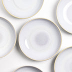 Deep Plates - Mother-of-Pearl White