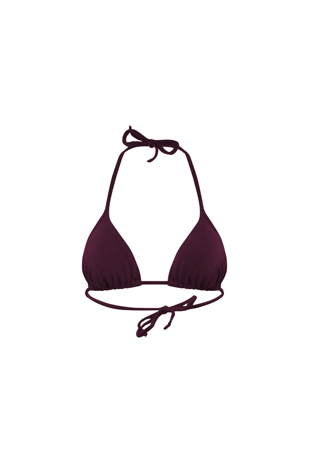 Beleza Pura Bikini Top - Plum