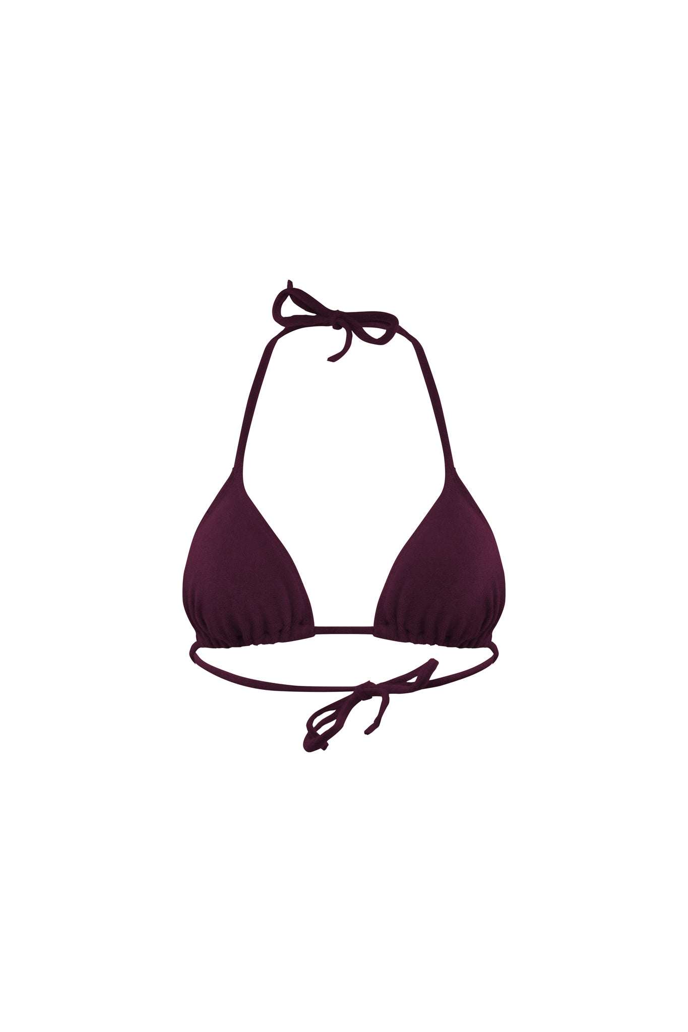 Beleza Pura Bikini Top - Plum