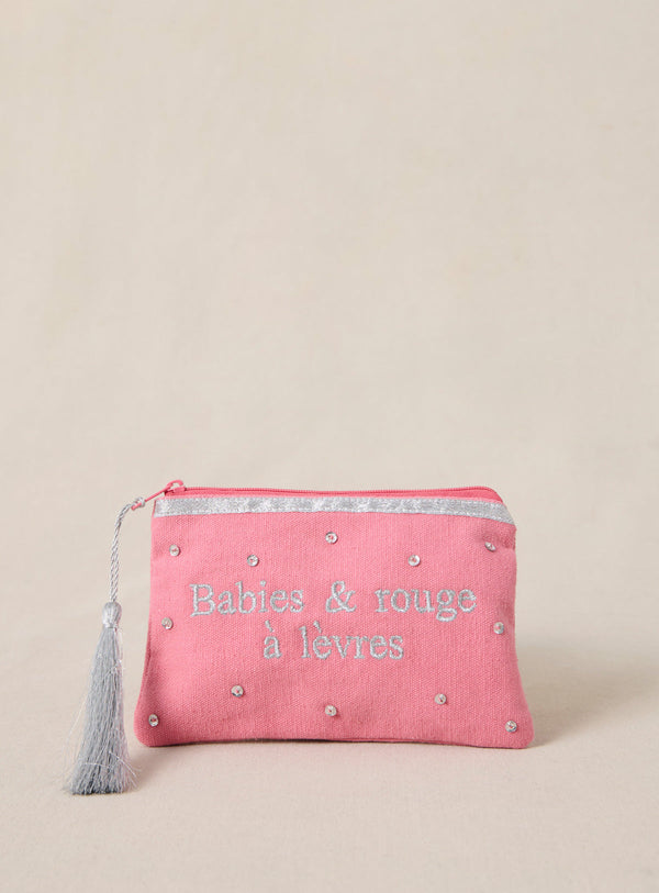 Aude clutch - Blush