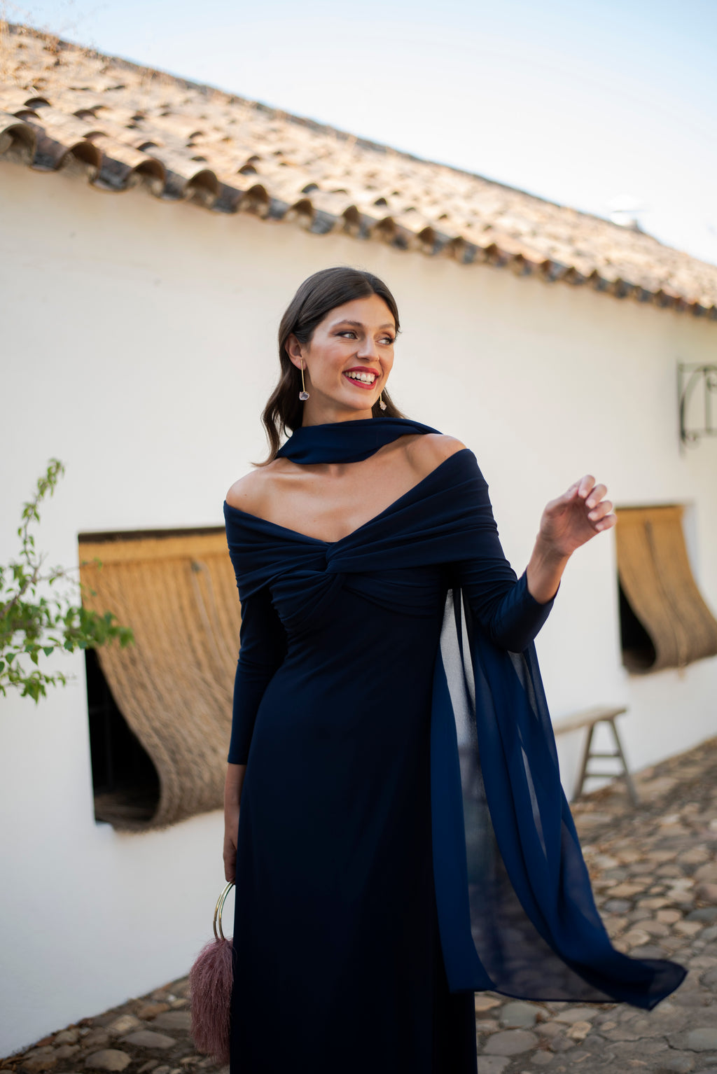 Robe Aurenza - Bleu Marine