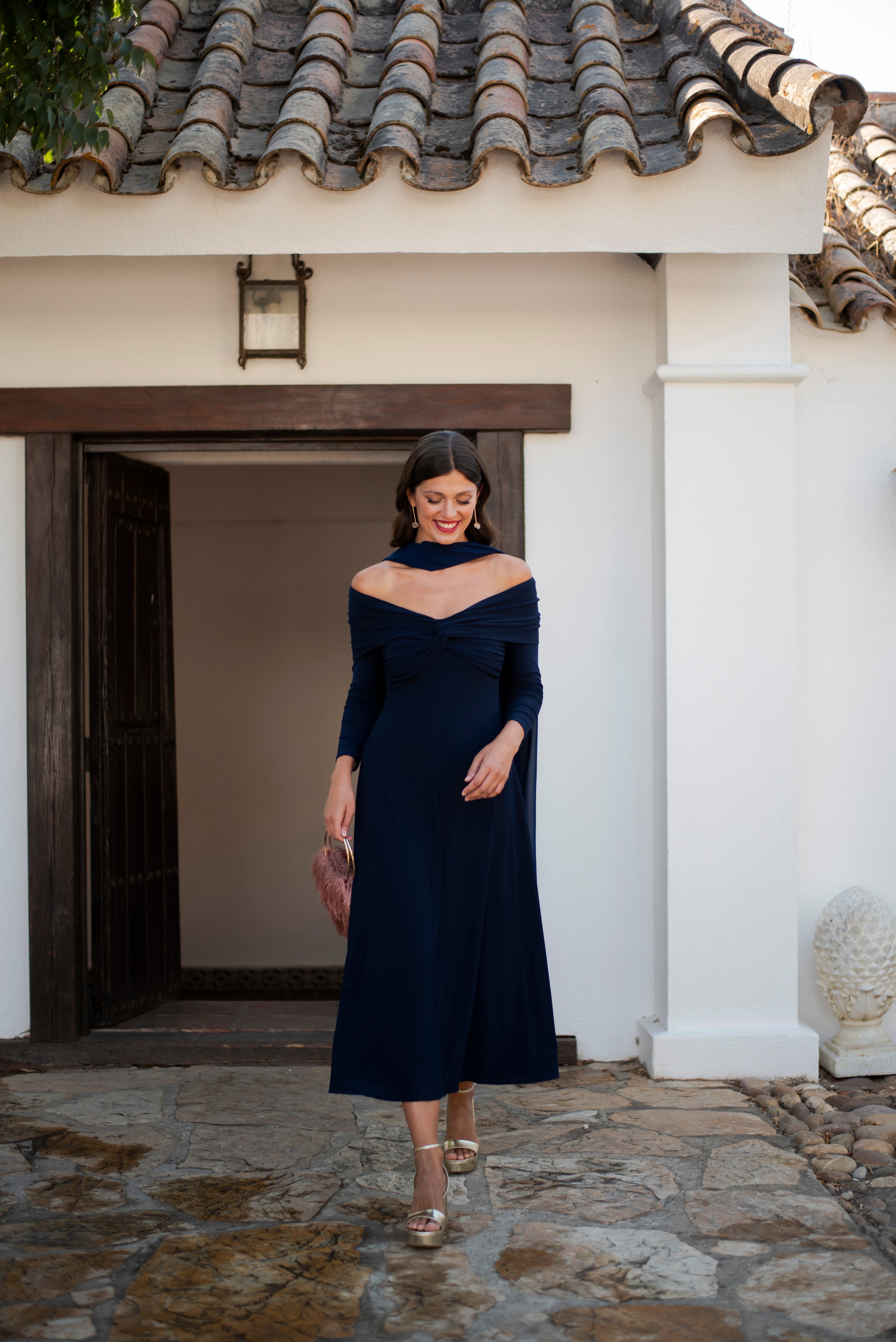 Robe Aurenza - Bleu Marine