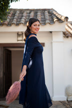Robe Aurenza - Bleu Marine