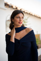 Robe Aurenza - Bleu Marine