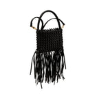 Aurnia Black Mini Tote Bag