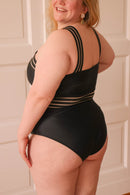 Maillot De Bain Une Pièce - Noir