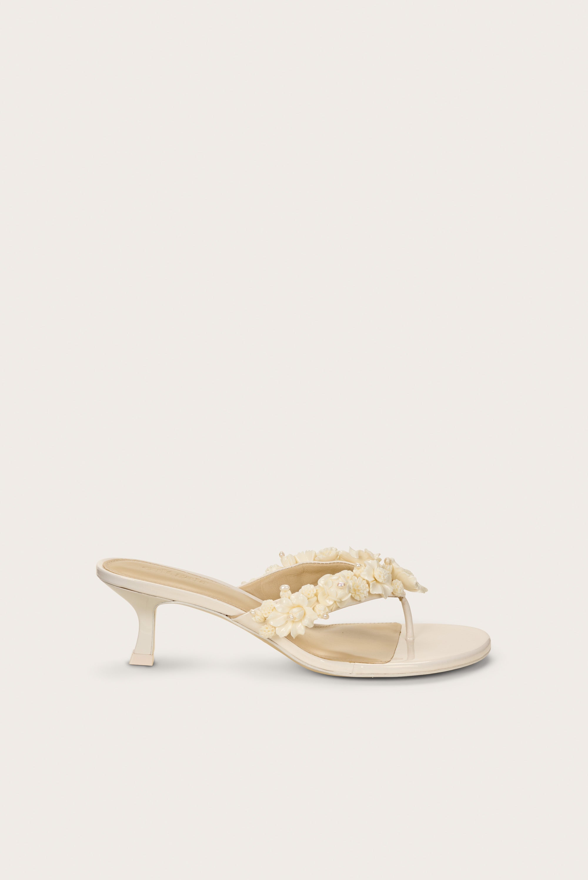 Sandalias de tacón Avery - Marfil