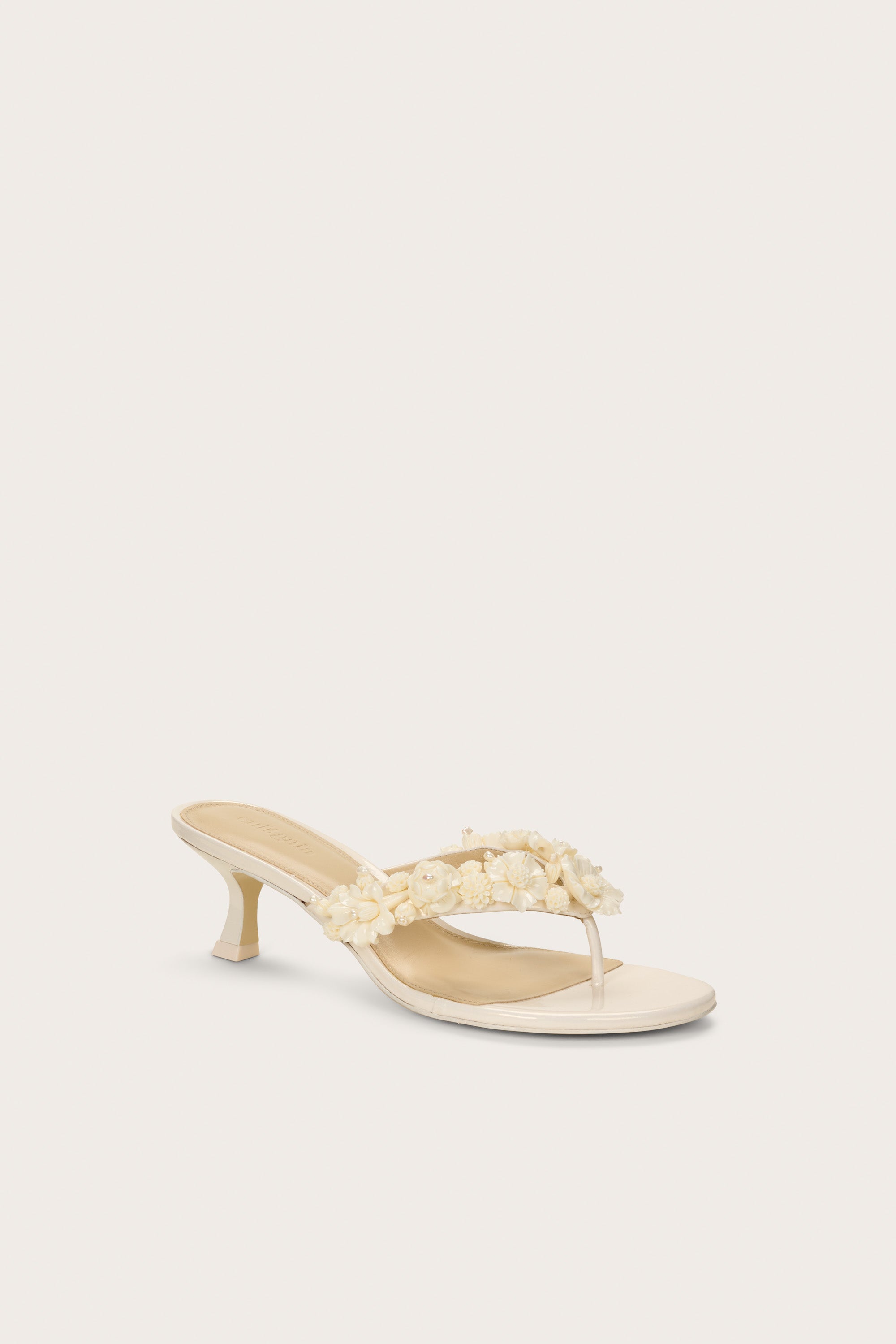 Sandalias de tacón Avery - Marfil