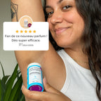 Effective clean linen deodorant for 48 hours, invisible and natural finish