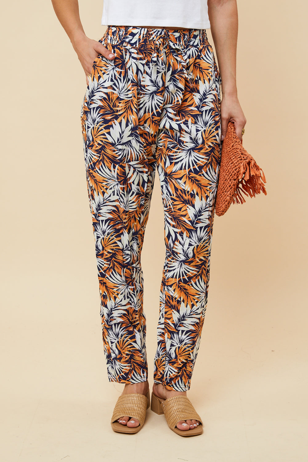 Pantalones - Camel