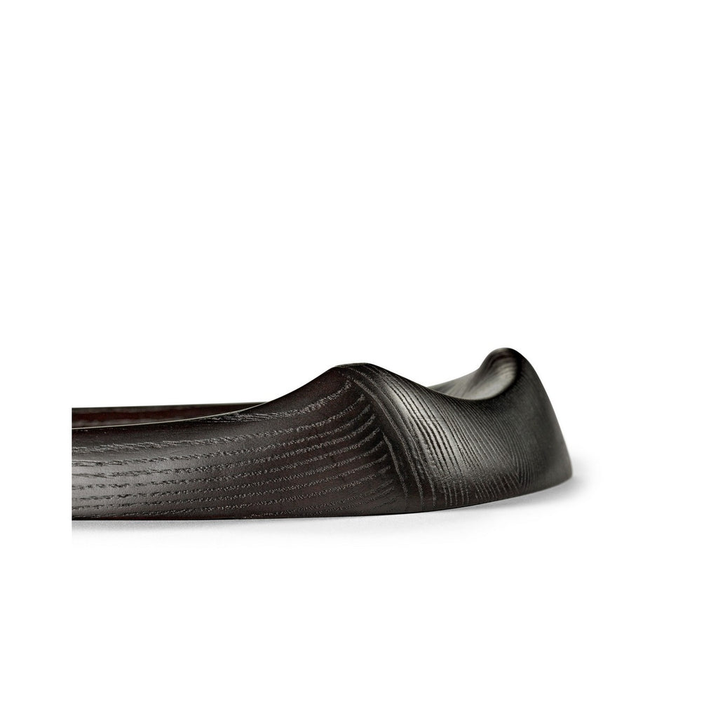 Out Of Lines Kitchen & Table - Dienblad - L - Gecarboniseerd Essenhout - Zwart