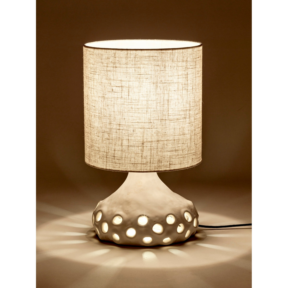 Oya - Bordlampe N°1 - Stentøj - Beige