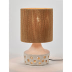 Oya - Bordlampe N°2 - Stentøj - Beige/Brun