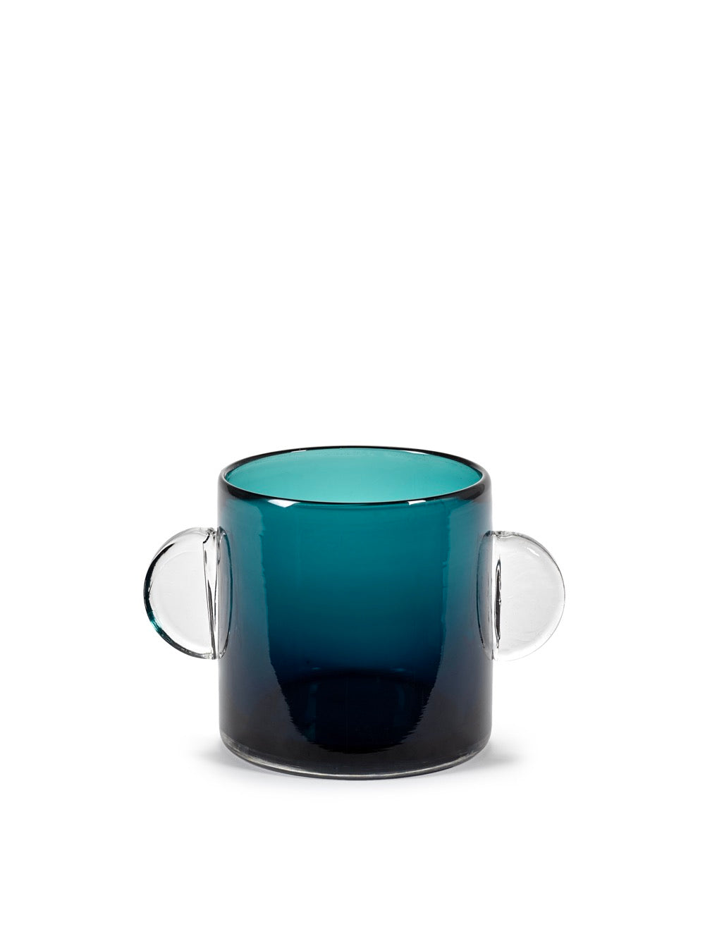 Wind & Fire - Vase - Verre - Bleu Foncé