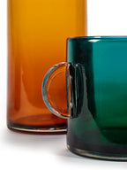 Wind & Fire - Vase - Verre - Bleu Foncé