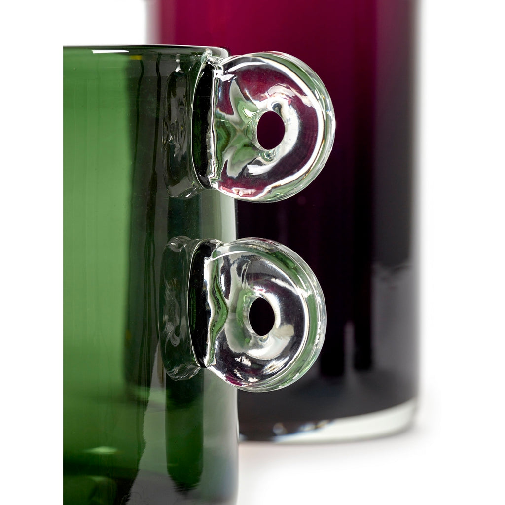 Wind & Fire - Vase - Glass - Dark Green