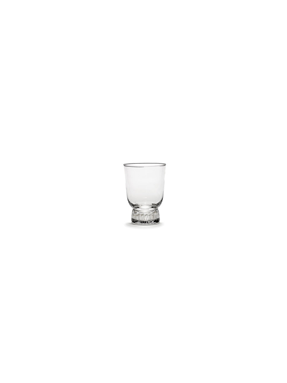 Feast - Lot De 4 Verres - Verre Potassique - Stripes Sablé