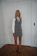 Robe Boutonnée Vera - Grise