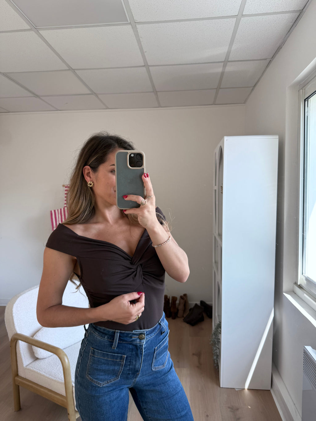 Top Carla Chocolat