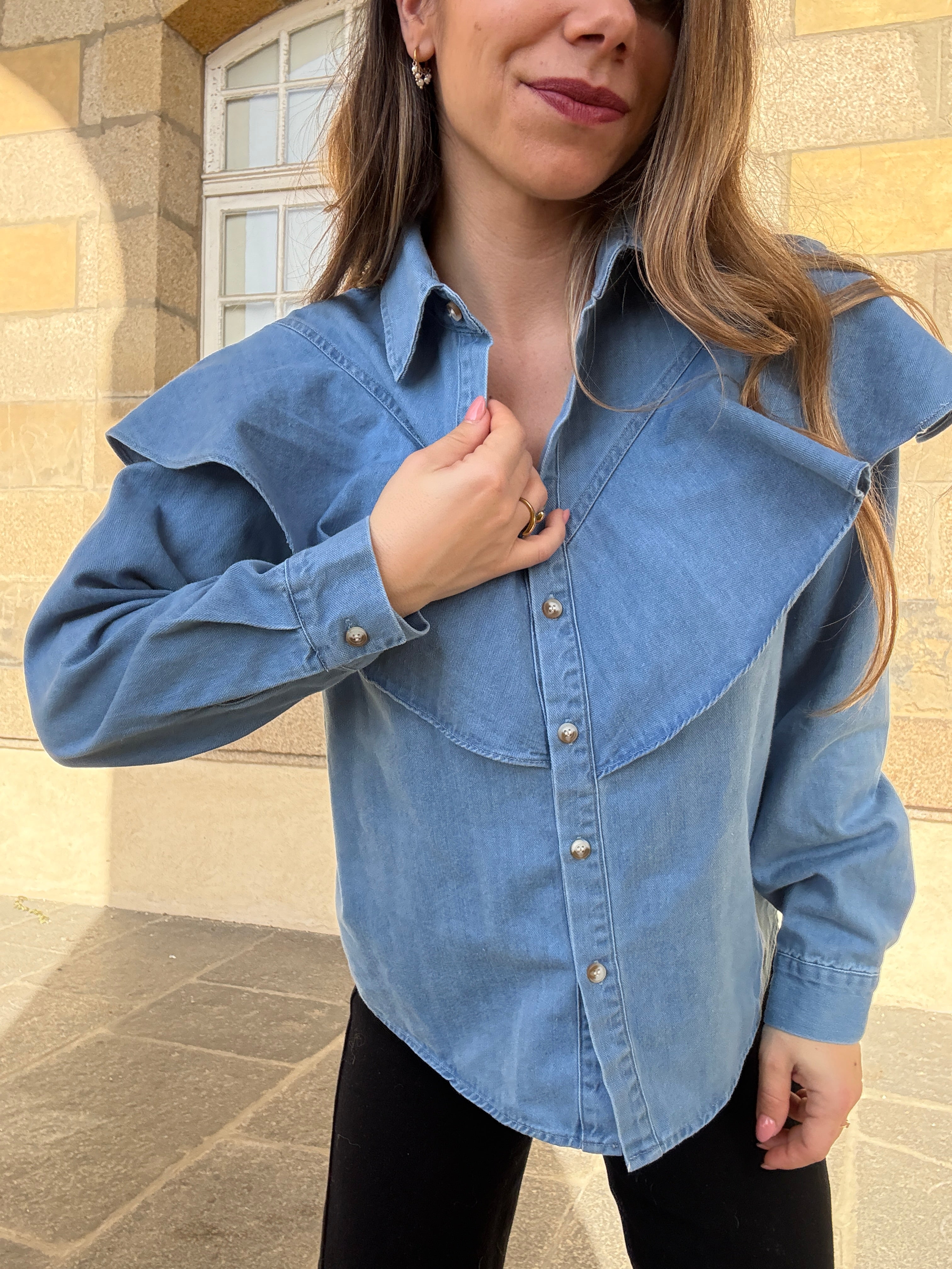 Blusa vaquera Agathe
