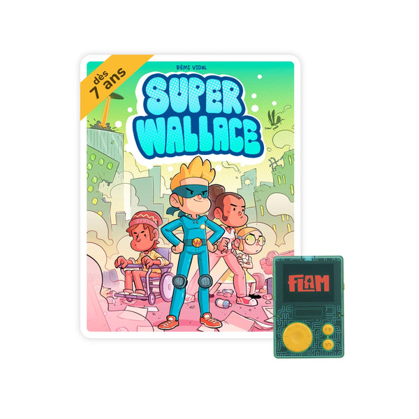 Super Wallace - Livre Audio Flam