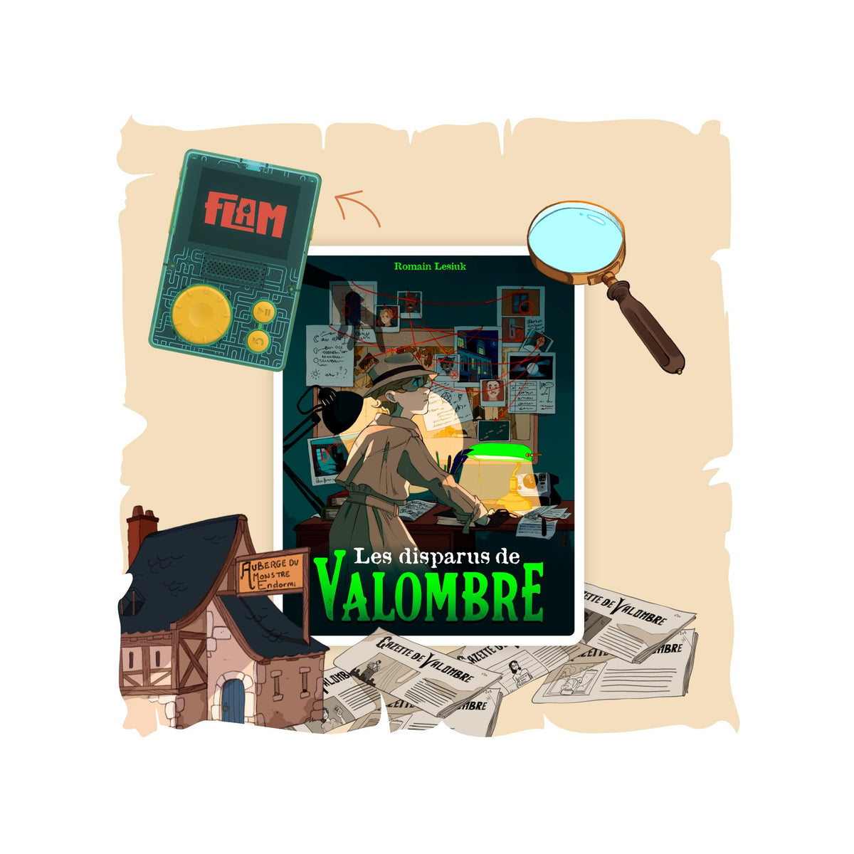 Les Disparus De Valombre - Livre Audio Flam
