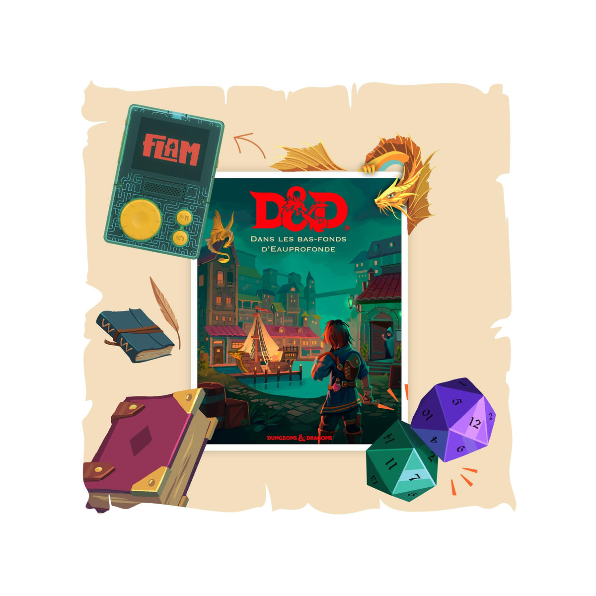 Dungeons & Dragons - Bind 2 - Lydbog Flam