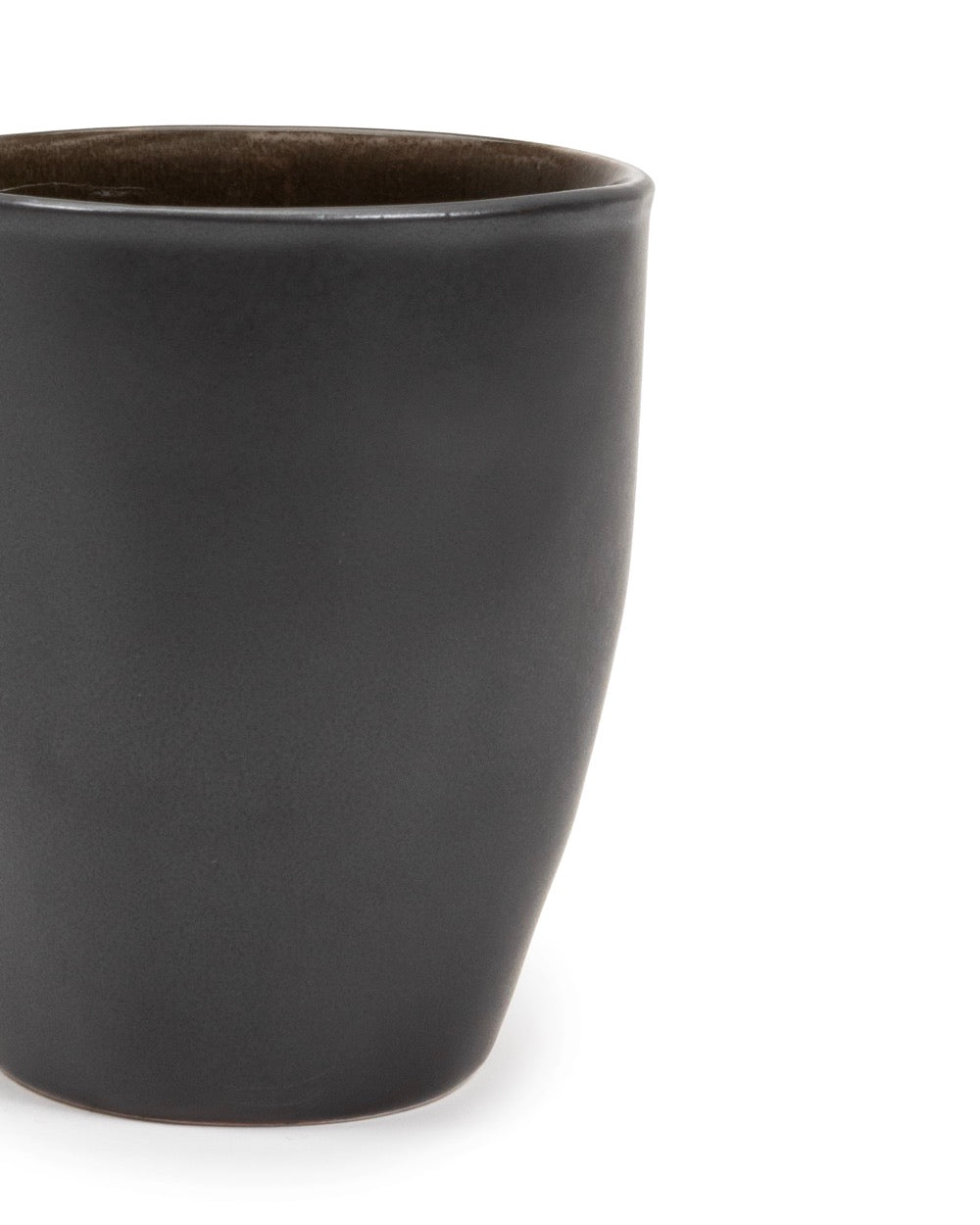 Pure - Lot De 2 Tasses - Grès - Brun
